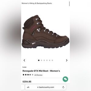 Lowa Renegade Hiking Boot